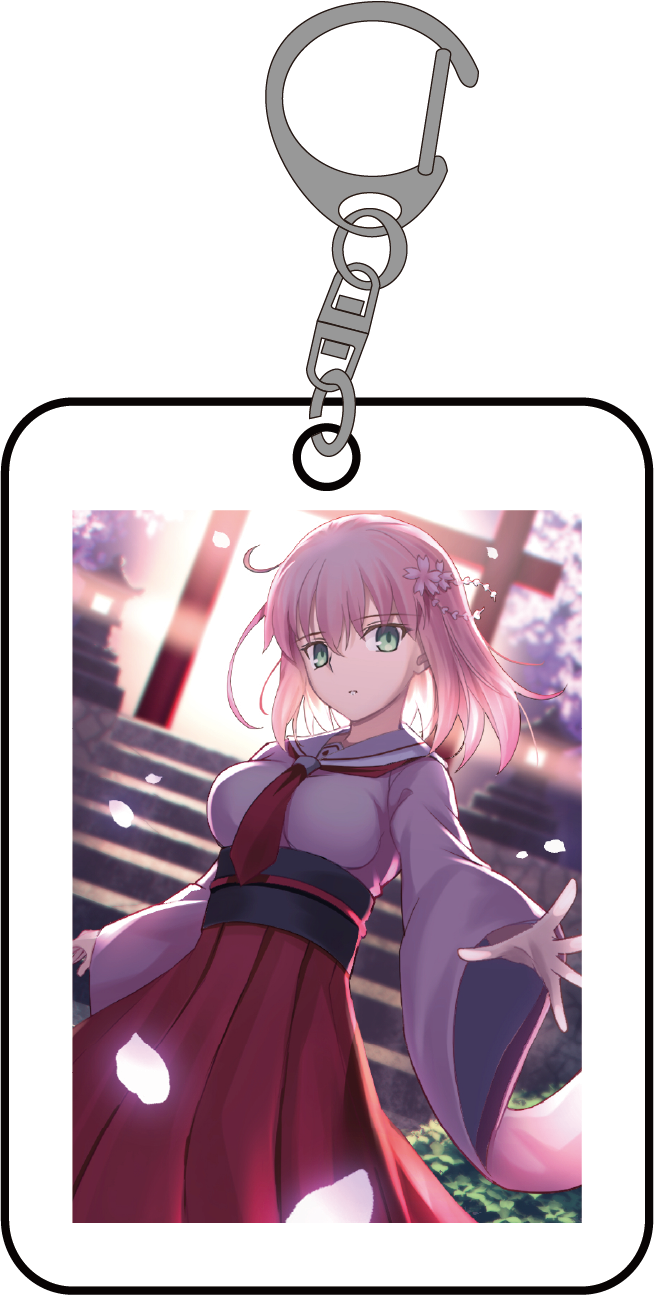 葉桜花音アクリルキーホルダー３