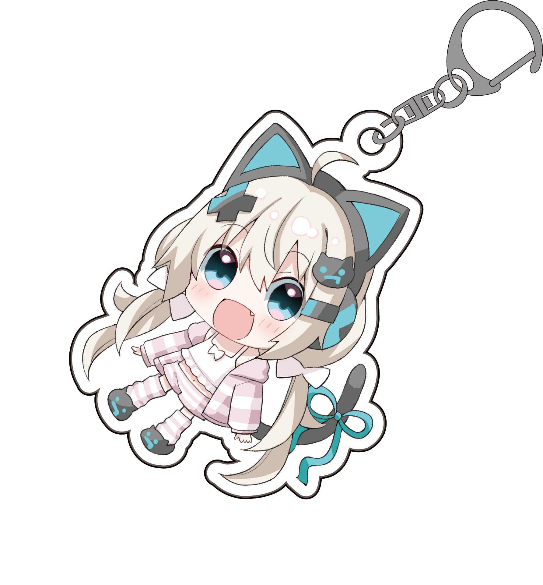 うちゅうねこ_アクキー１