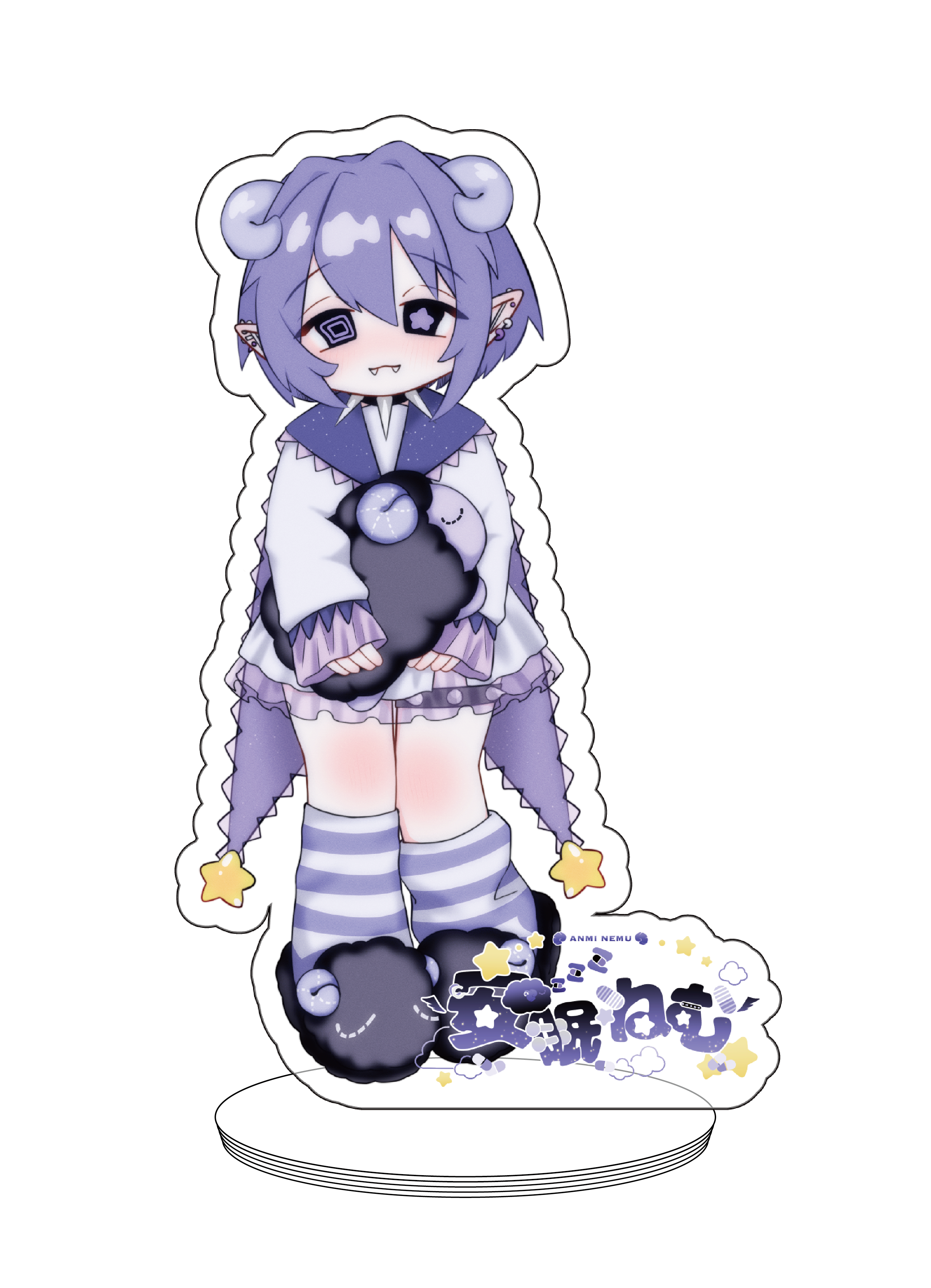 安眠ねむサイン付アクリルスタンド2