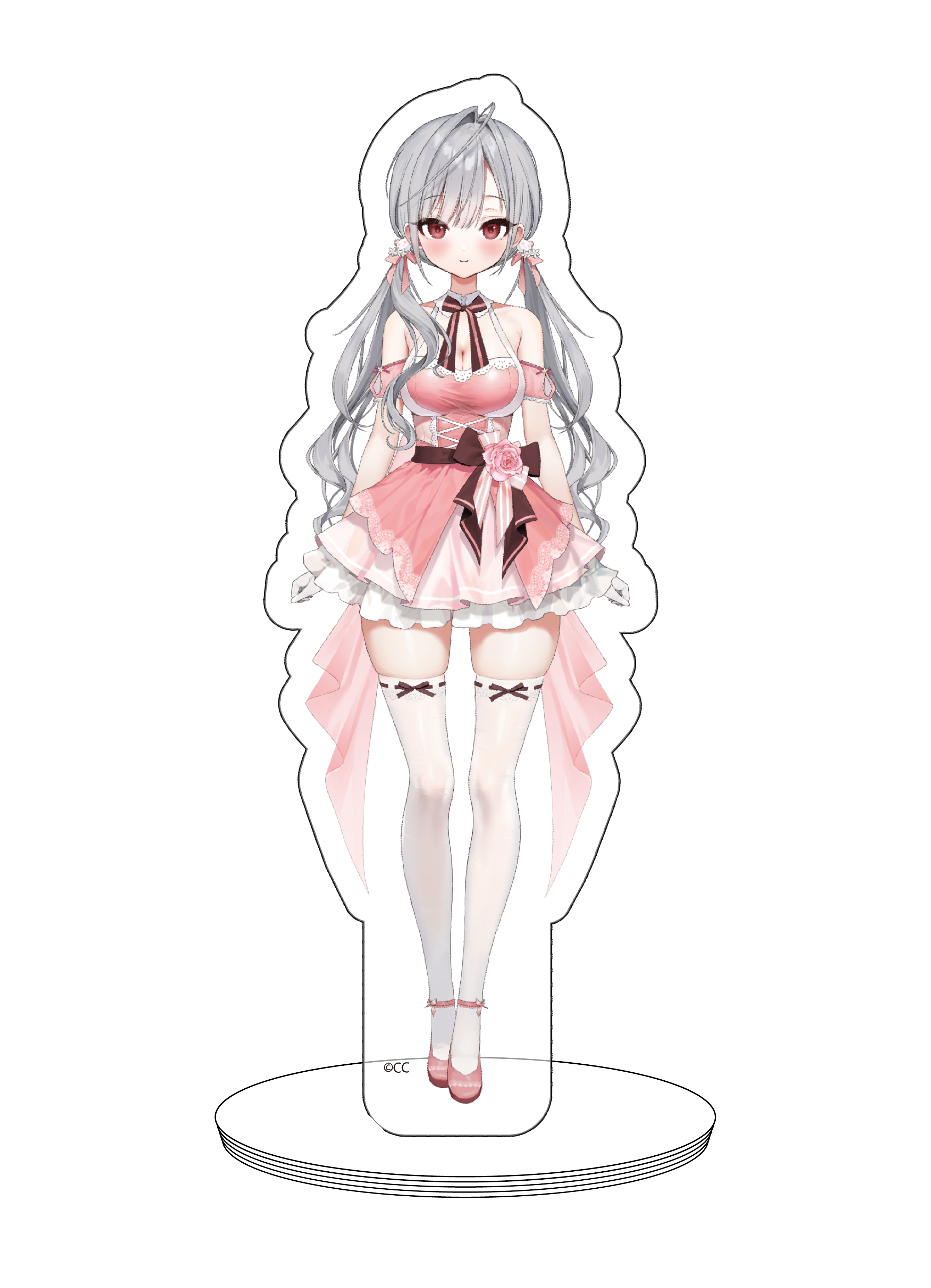 CottonCandy姫宮ばるサイン付アクリルスタンド
