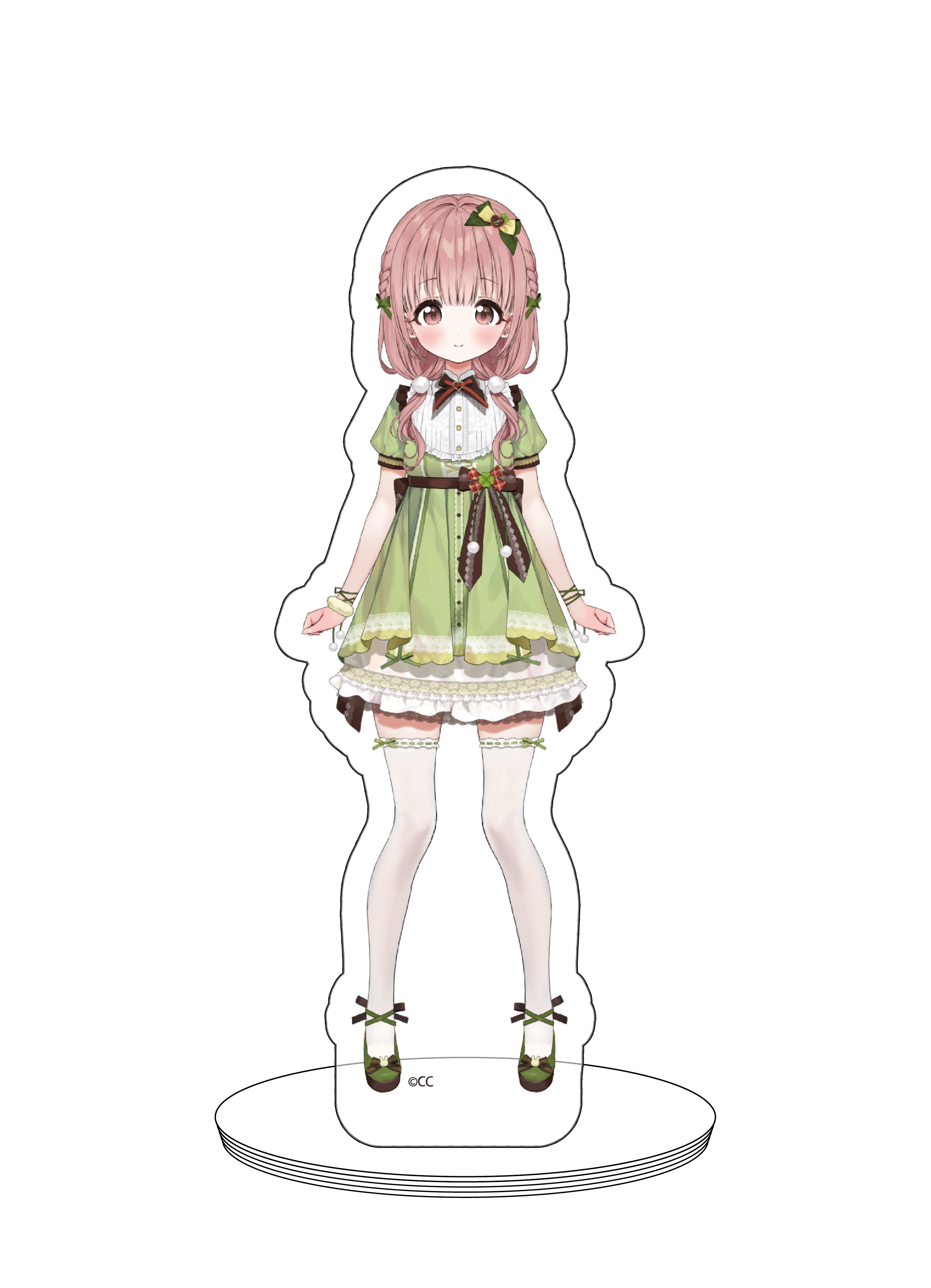 CottonCandy柊木ゆゆサイン付アクリルスタンド