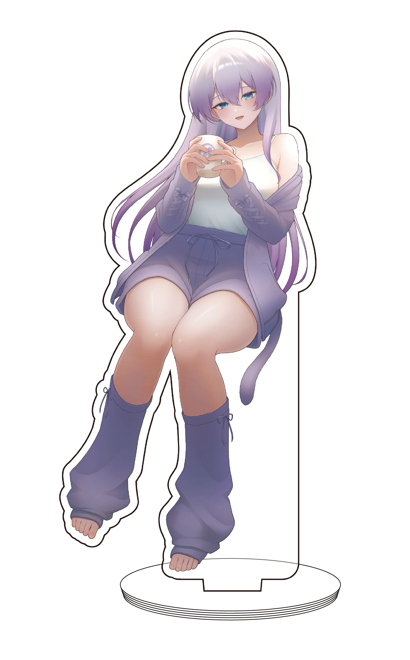 紫陽ゆき 直筆サイン入りアクリルスタンド