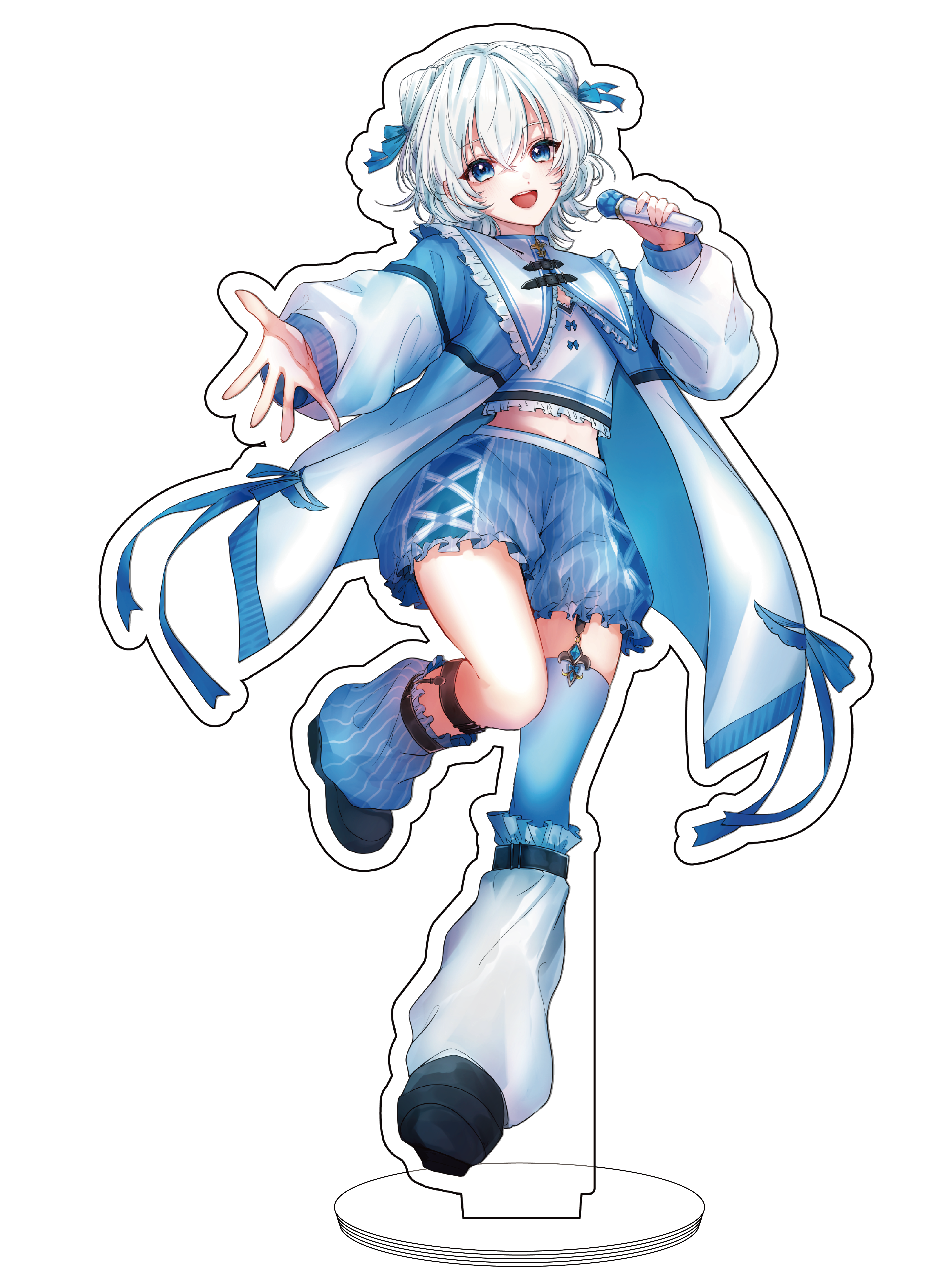 明日咲リリィ 直筆サイン入りアクリルスタンド