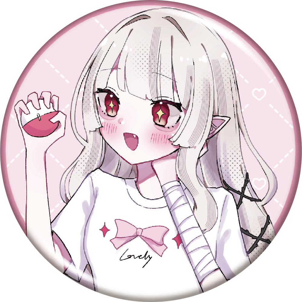 城園アリア缶バッジ１