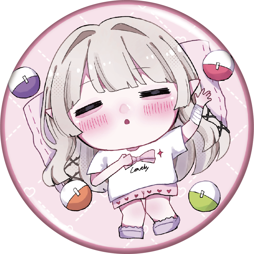 城園アリア缶バッジ２