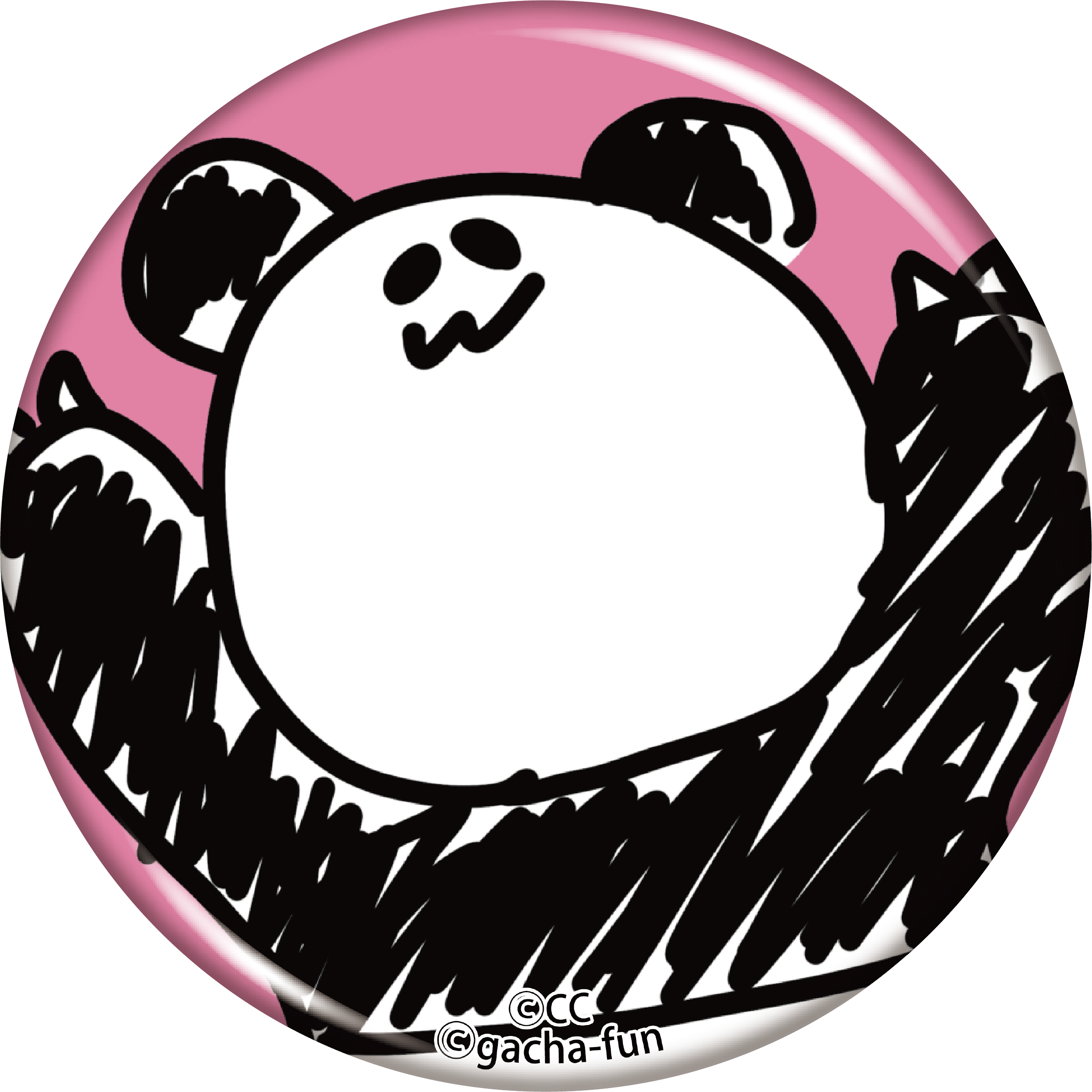 CottonCandy缶バッジピンク2