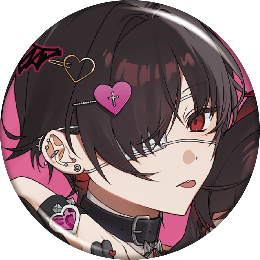 十魔ルカ缶バッジ1