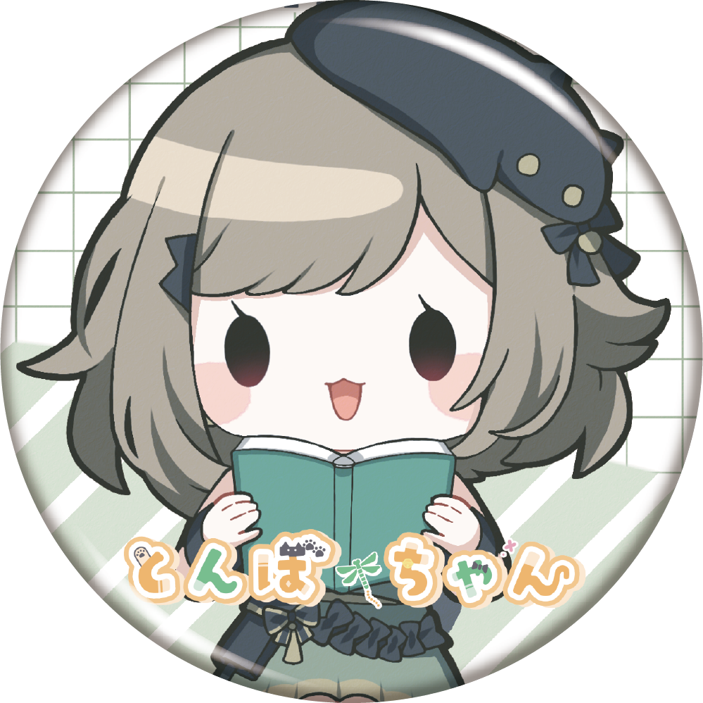 とんぼちゃん 缶バッジ1
