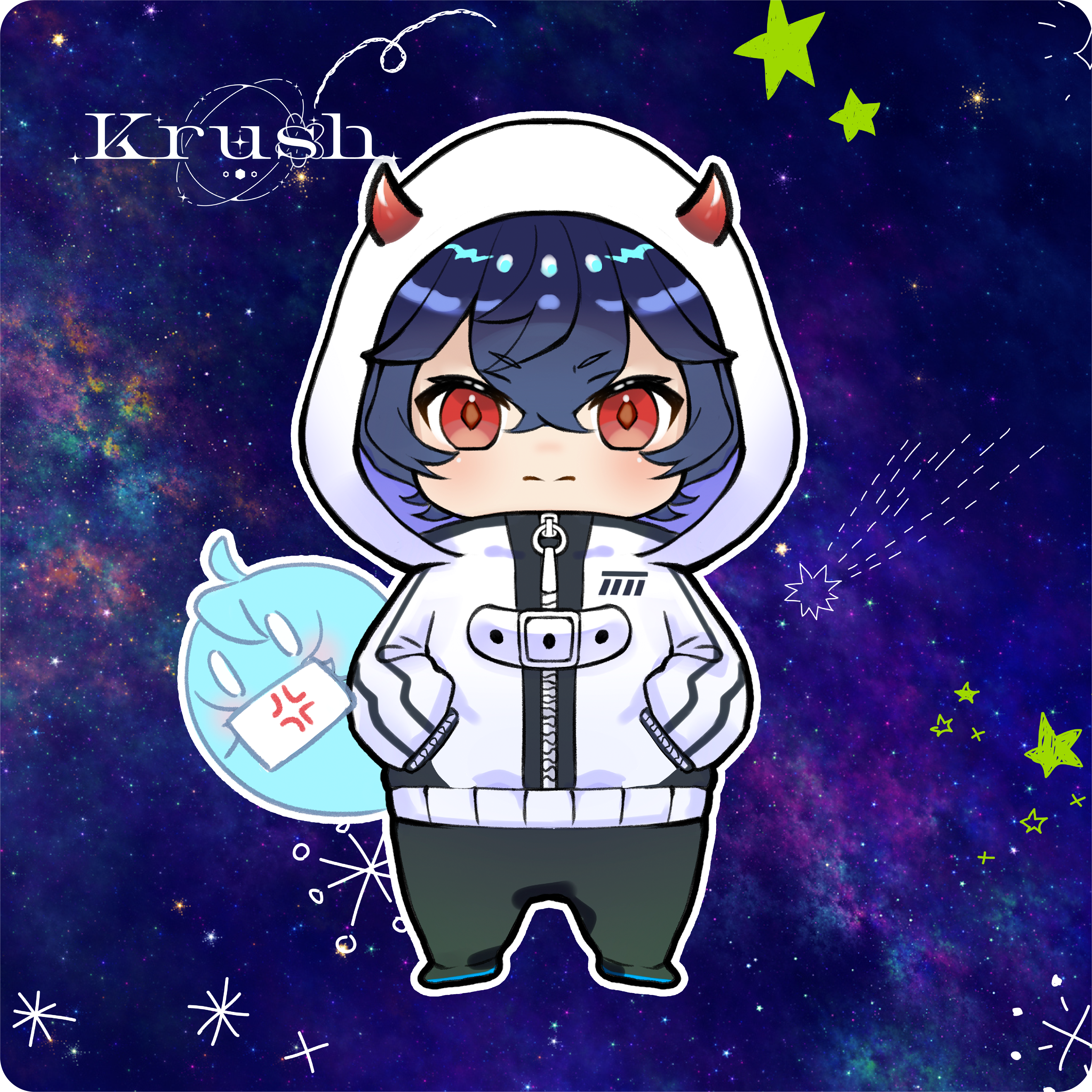 Krush ミニタオル1