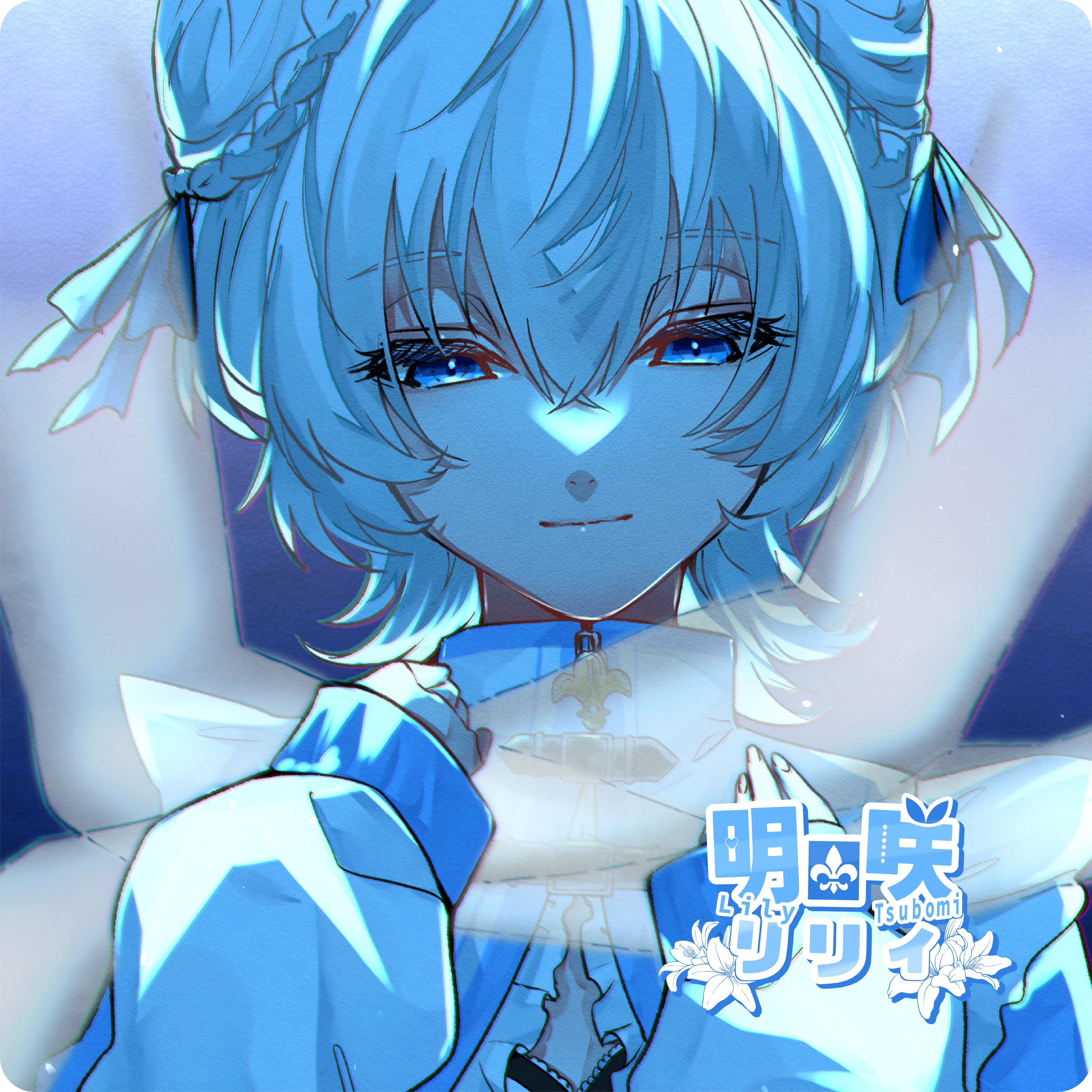 明日咲リリィ ハンドタオル4